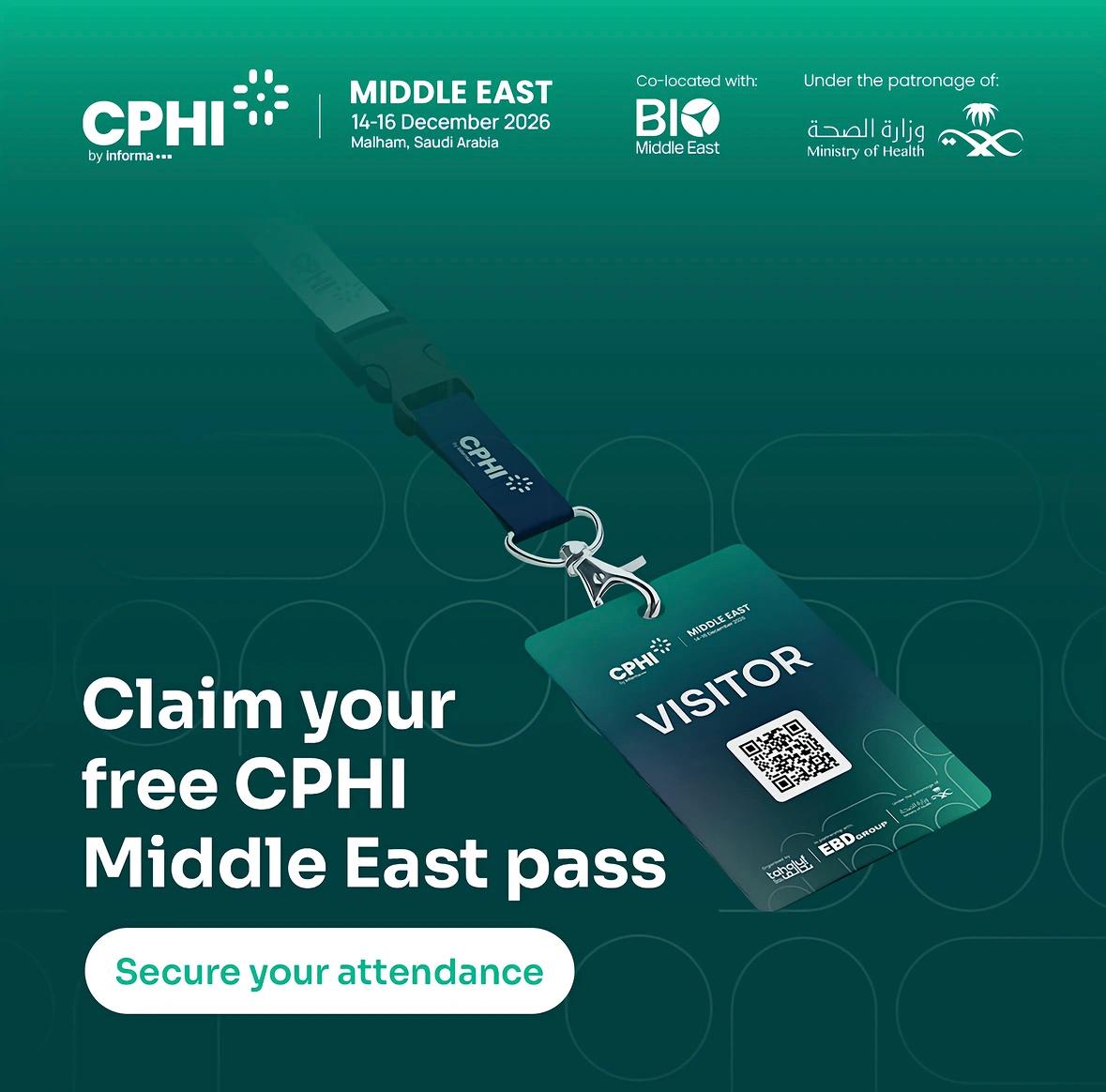 CPHI Middle East 2026 